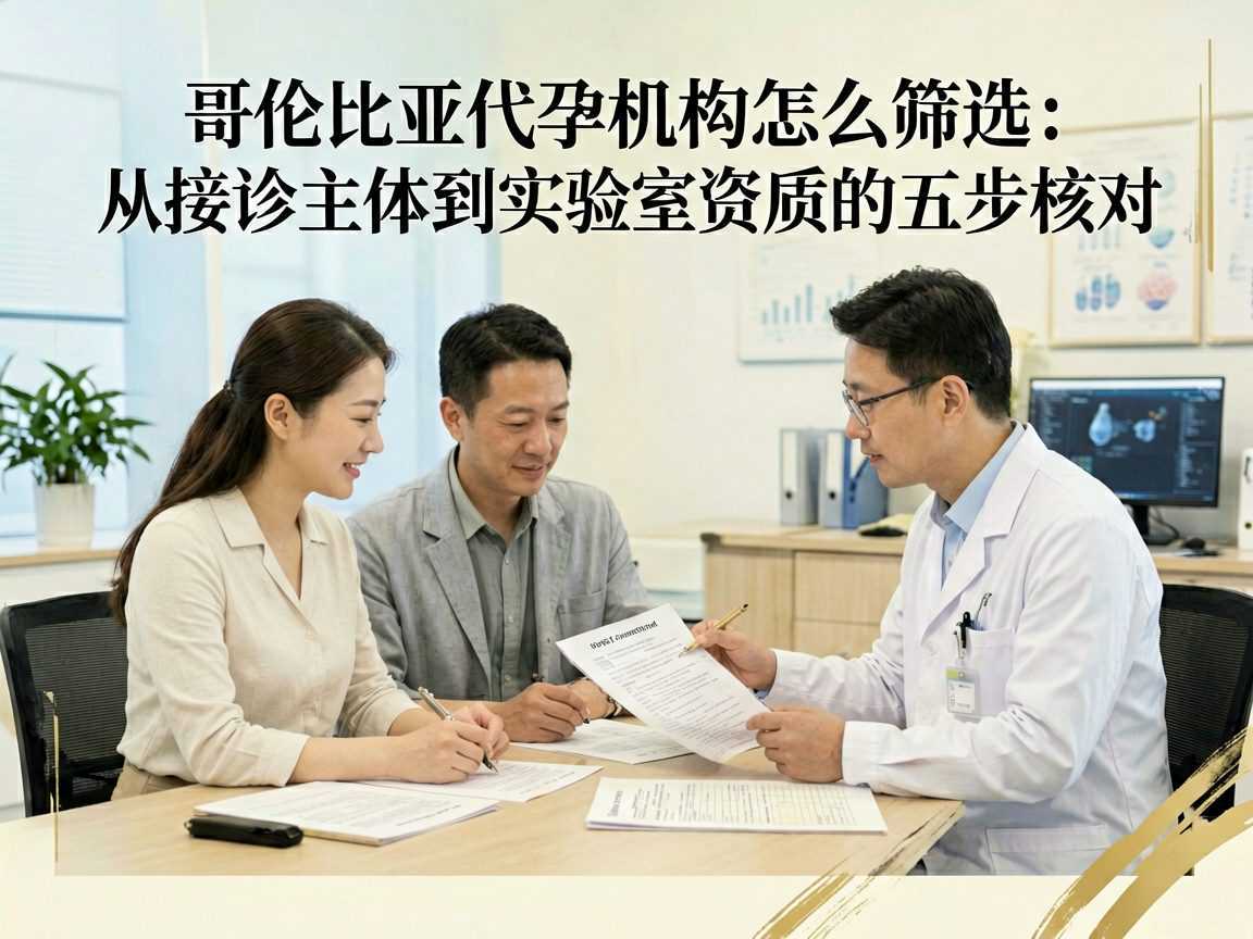 哥伦比亚代孕机构怎么筛选:从接诊主体到实验室资质的五步核对