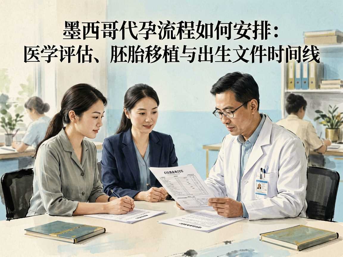 墨西哥代孕流程如何安排：医学评估、胚胎移植与出生文件时间线