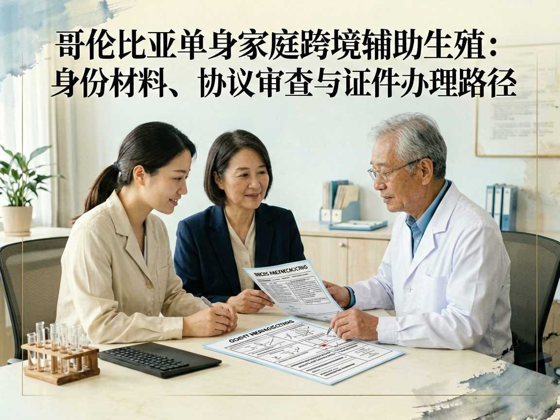 哥伦比亚单身家庭跨境辅助生殖：身份材料、协议审查与证件办理路径